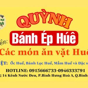 Địa chỉ bánh ép Huế Quỳnh ở Sài Gòn